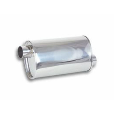 Vibrant For StreetPower Oval Muffler | 5in x 9in x 15in | 2.25'' Inlet/Outlet