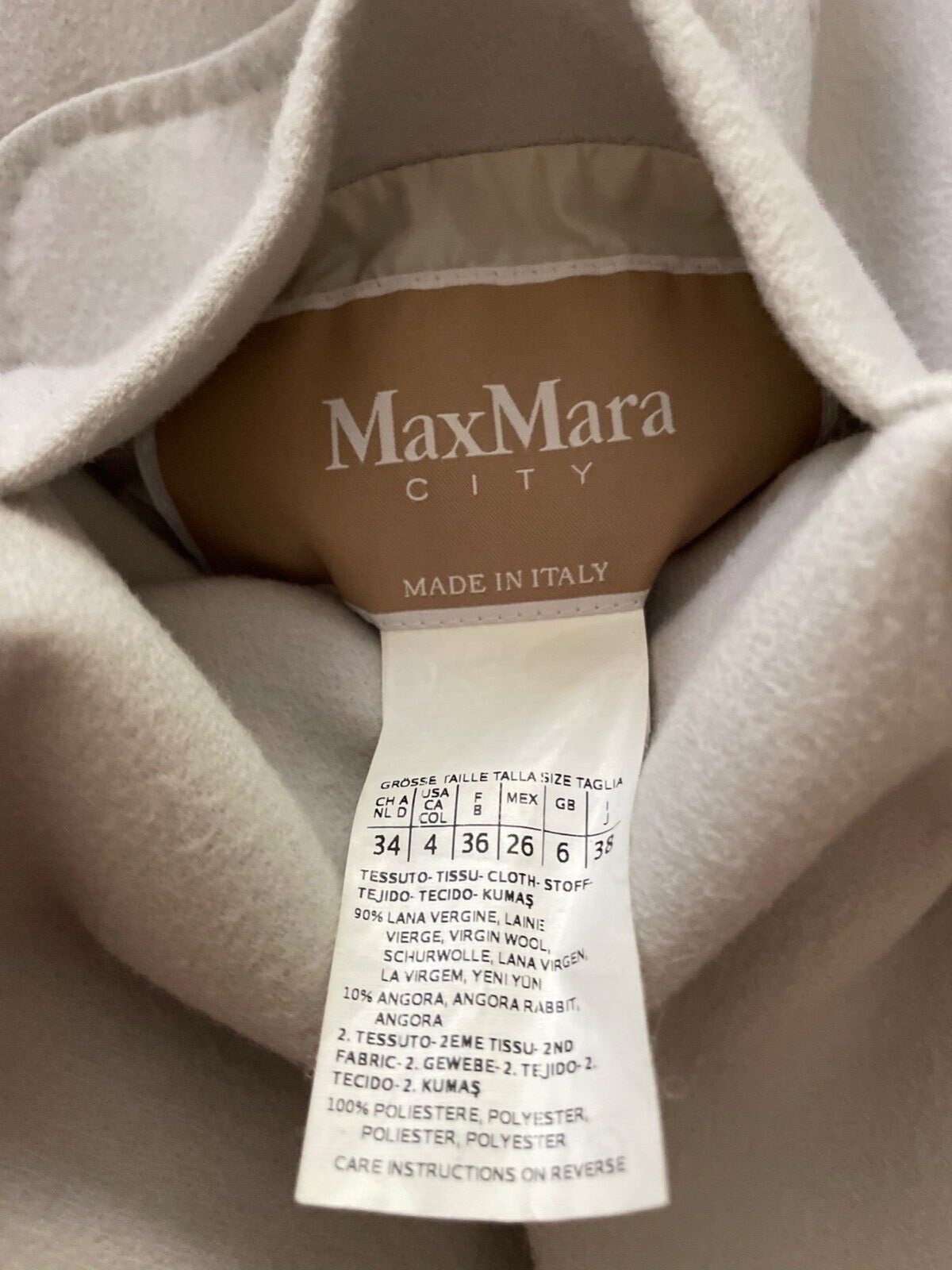 Max Mara reversible wool raincoat - image 8