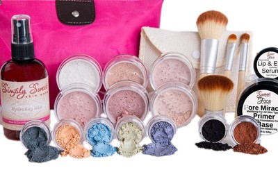 IMPULSE KIT (LIGHT) Full Size Mineral Makeup Set Matte Foundation Bare Face