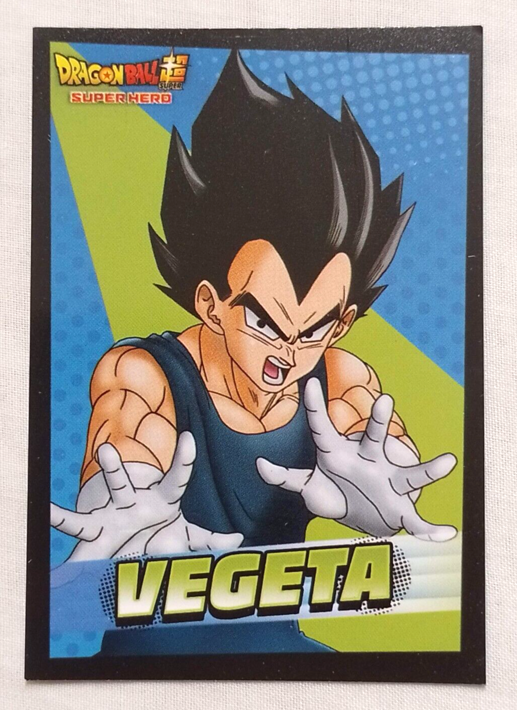 2022 DRAGON BALL SUPER #55 VEGETA Bandai PERU Trading Cards TCG