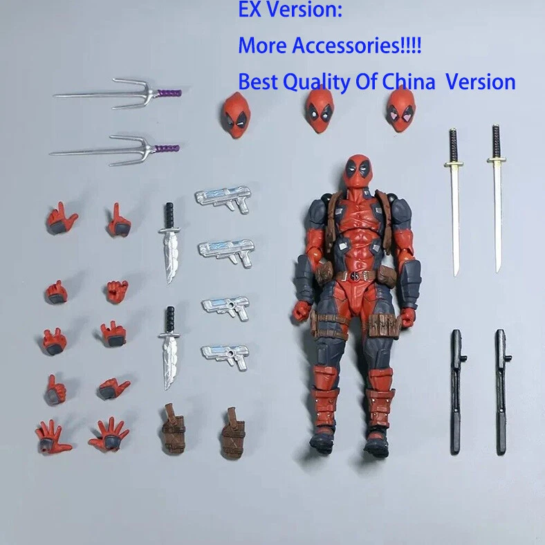 Amazing Yamaguchi Deadpool Ver. 2.0 Action Figure Collection ChinaVer 6in IN BOX - Image 2 of 4