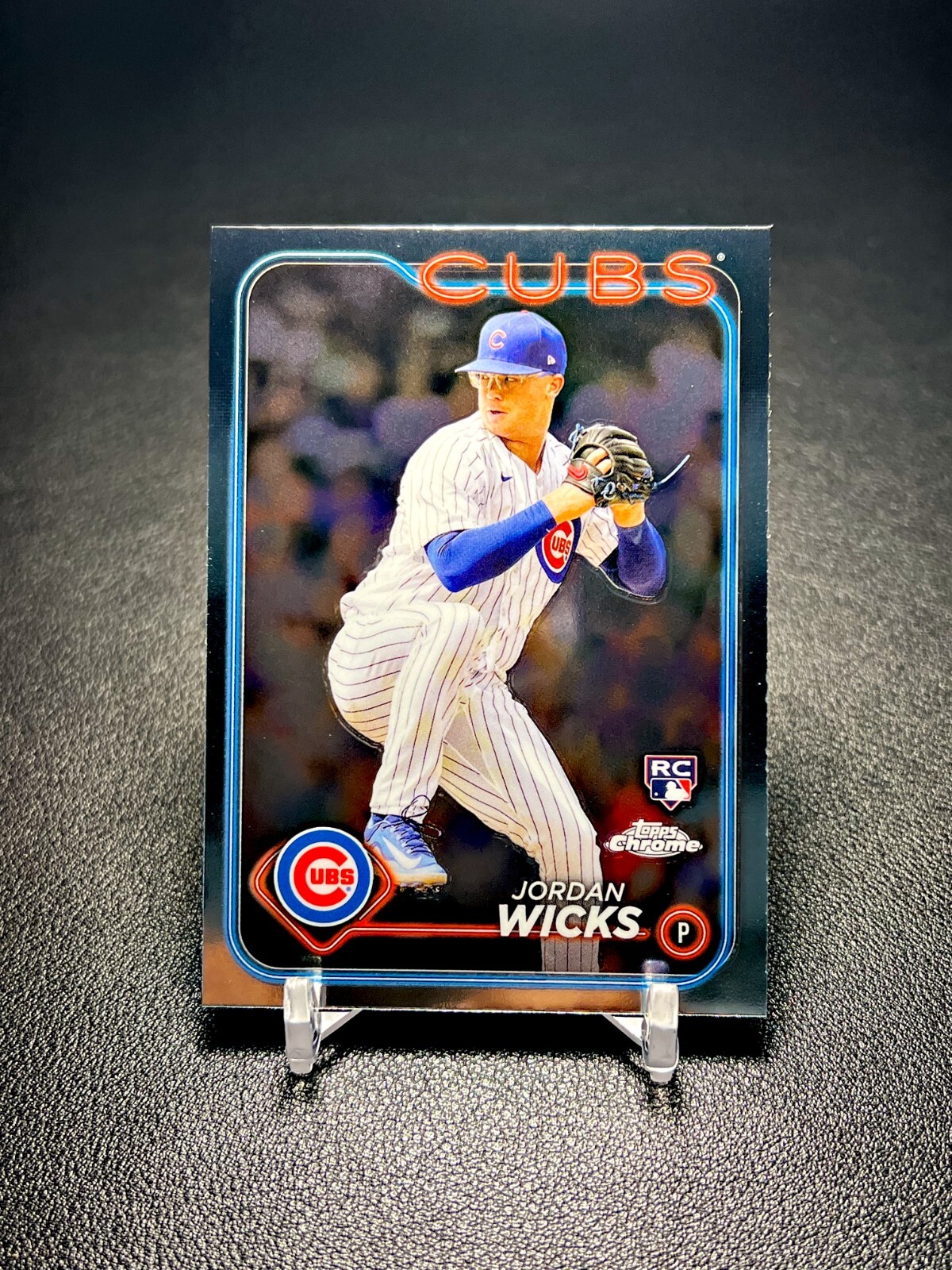 2024 Topps Chrome - #67 Jordan Wicks (RC) Rookie Chicago Cubs