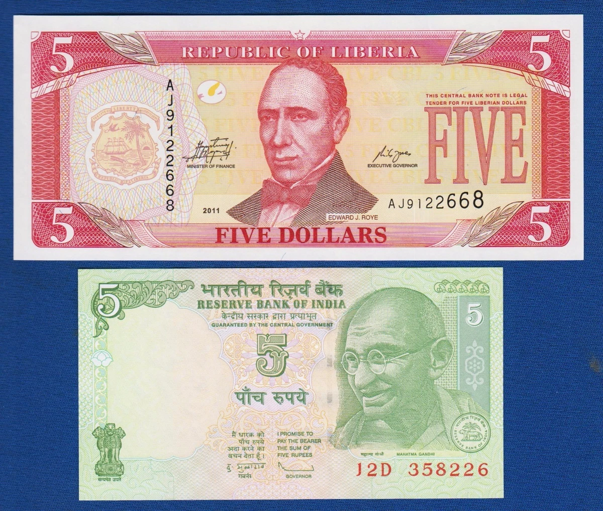 5 dollars sales in rupees