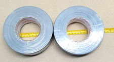 2 Gray Duct Tape 2" x 60 Yards 48 mm x 55 m General Purpose very thick Tuck tape