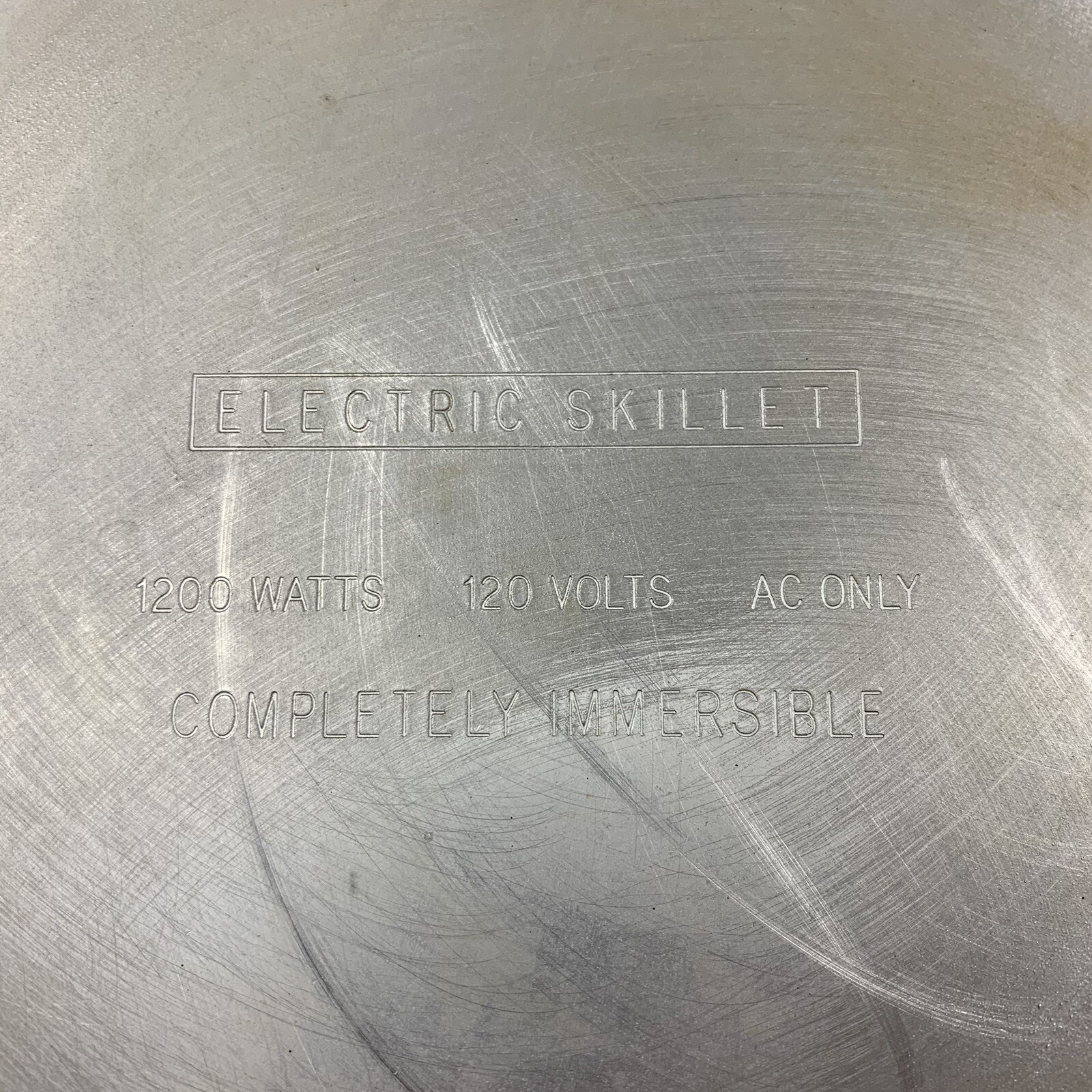 Kenmore 12" Electric Skillet Fry Pan with Glass Vented Lid and Owner's