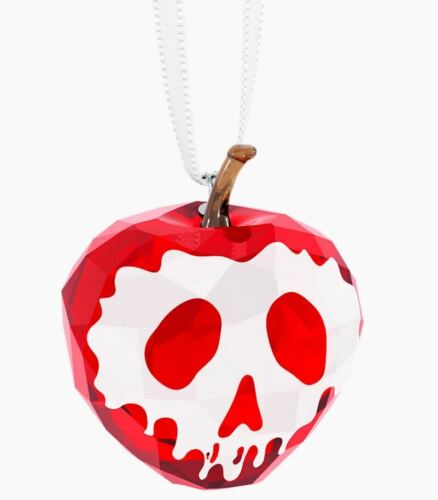 Swarovski Disney Poisoned Apple Ornament Christmas #5428576 New in Box 1 1/8 in - 第 1/1 張圖片