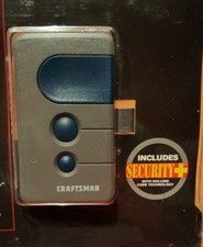 remote control - Sears Craftsman Security Garage Door Opener 3Button function