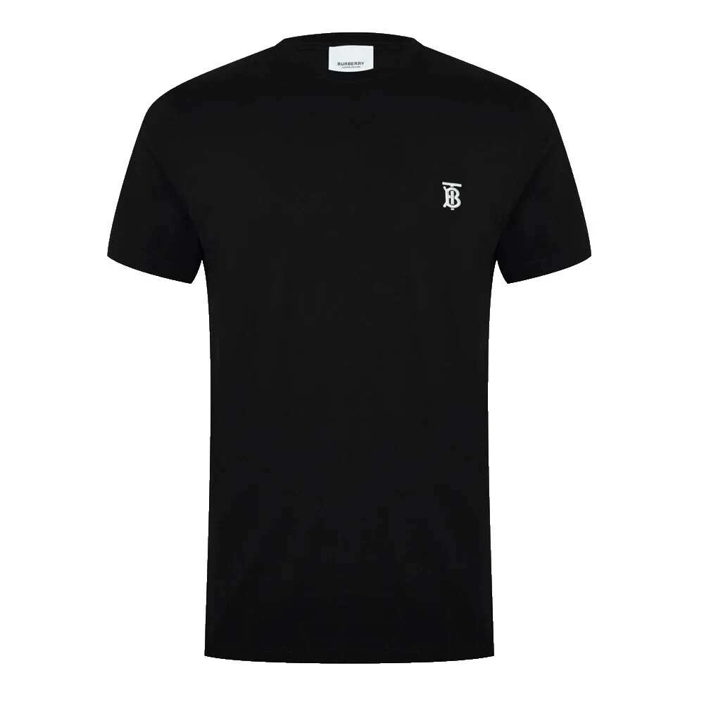 Burberry Cotton Short Sleeve Solid T-Shirts for Men