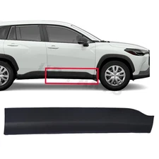 Door Trim Lower Molding RH Fits 2022-2024 Toyota Corolla Cross Right Front