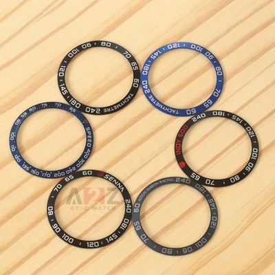 Aluminum Watch Bezel for TAG Heuer Formula 1 Gulf CAZ101N.FC8243 43mm Insert