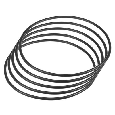 5Stk Gummi O-Ring Nitril 165mm AD 5mm Breite Versiegeln Unterlegscheibe Dichtung