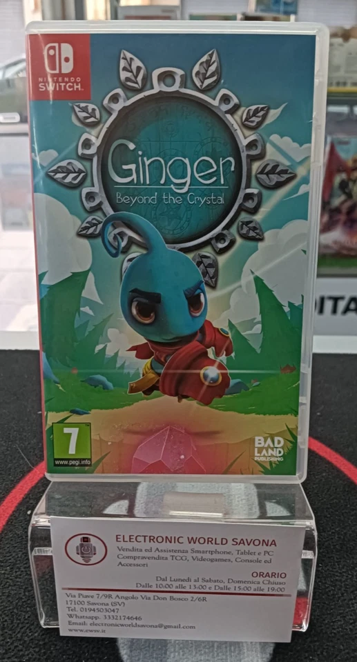 GINGER BEYOND THE CRYSTAL NINTENDO SWITCH USATO MULTILINGUA ITA, foto 1 di 4
