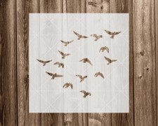 Birds Stencil, Reusable Stencil For Painting, 2315