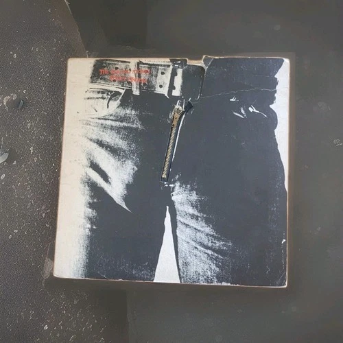 The Rolling Stones Sticky Fingers Vinyl LP 1971 Rolling Stones Record COC-59100