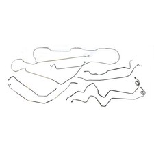 1981-87 Chevrolet GMC Truck Long 1/2 4wd Complete Power Disc Brake Line Kit SS