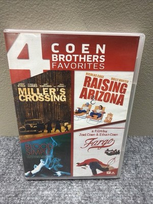 Miller's Crossing Raising Arizona Blood Simple Fargo 4 Coen Brothers Favorites
