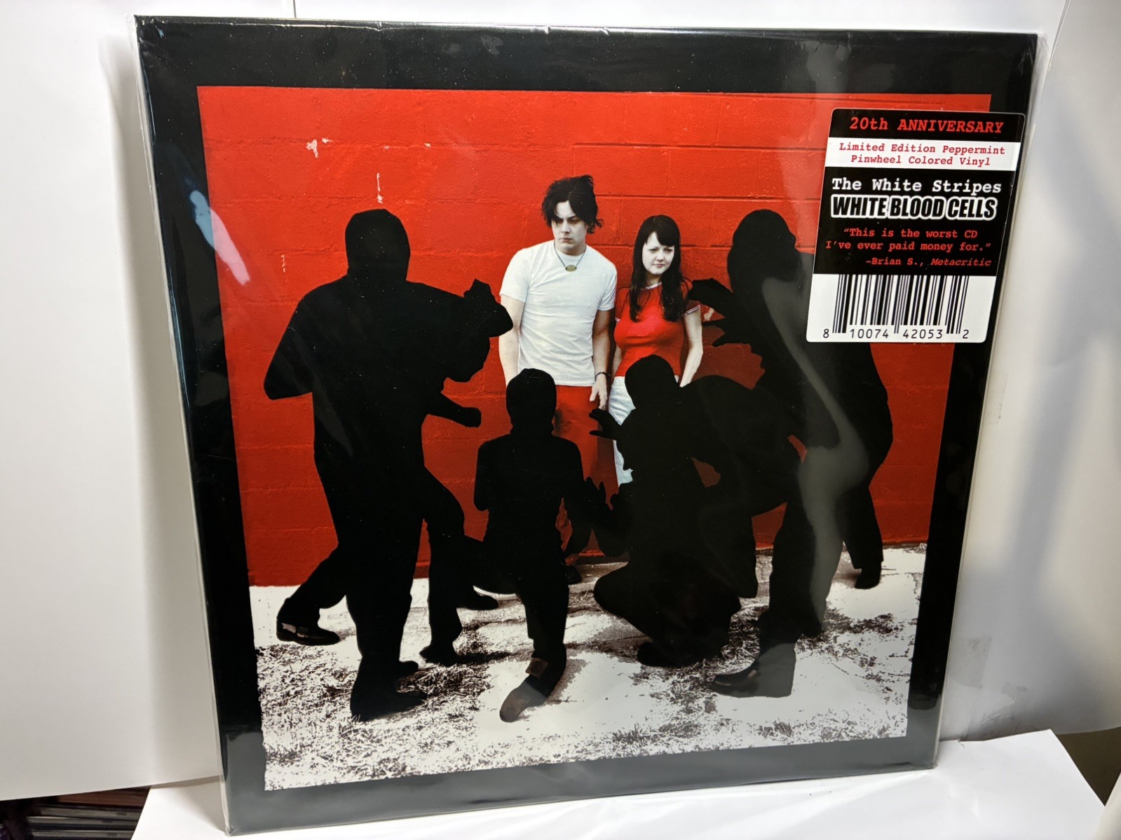 THE WHITE STRIPES White Blood limited edition LP Red/White Pinwheel Vinyl
