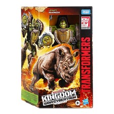 New Transformers Rhinox Hasbro Kingdom War for Cybertron Action Figure Toys 7