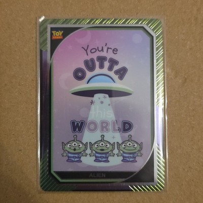 Disney Pixar Toy Story Aliens Special Trading Card 2024 Alien Outta This World