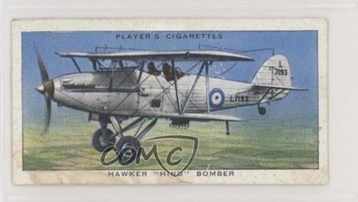 1938 Player's Aircraft of the Royal Air Force Tobacco Hawker Hind #18 1u6