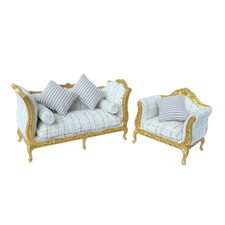 1/12 Dollhouse Miniature Furniture Sofa Photo Prop Mini Model