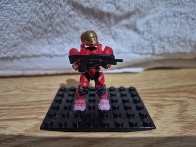 Halo Mega Bloks Unsc Red Spartan Minifigure 97069 Snowbound Highbase