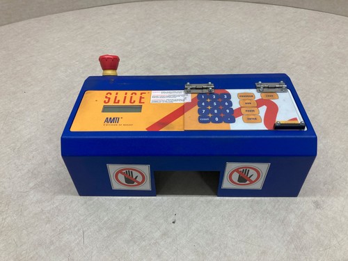 AMTI SLICE Model 141-P Tube Cutter Button Panel Faceplate Display Interfearence