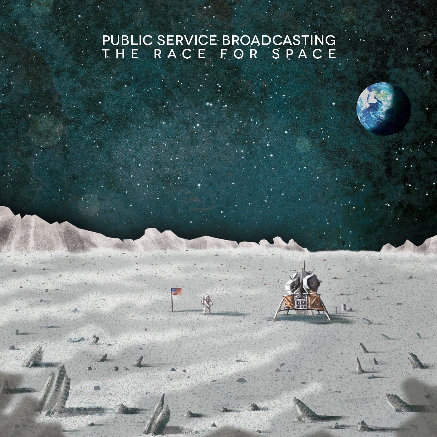 Public Service Broadcasting - The Race for Space Vinyl 12"" Album