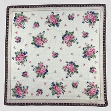 Vintage Christian Dior Handkerchief Neckerchief Bandana Pocket Square