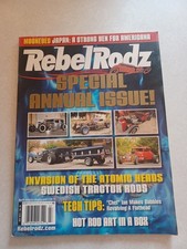 Rebel Rodz Magazine For Rebel Rouserz & Hot Rod Hooliganz July 2014 No.38 Annual