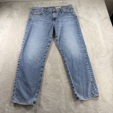 AG Adriano Goldschmied Mens AG-ed Straight Leg Jeans 32x32 Light Wash Denim