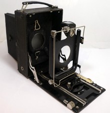 Ica Dresden Toska 215 Vertical Plate Camera 9X12 missing lens, camera body only