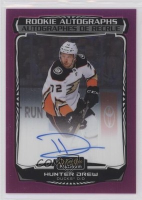 2022-23 O-Pee-Chee Platinum Rookie Matte Pink Hunter Drew #R-HD Auto RC 1p1a