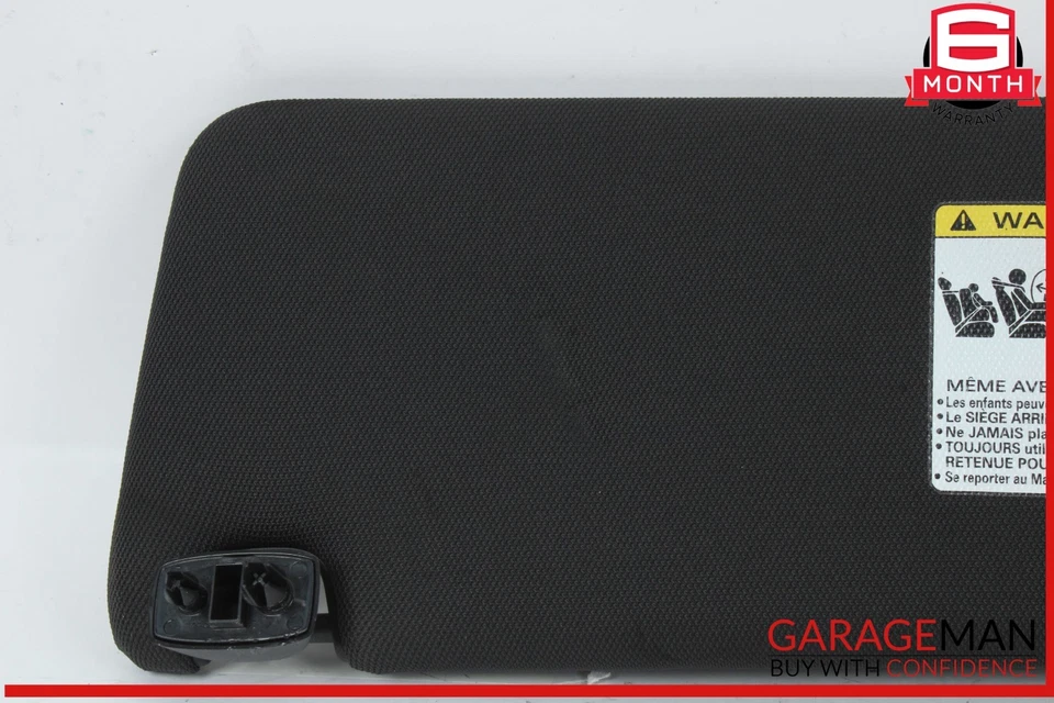 Parasol parasol negro del lado del pasajero delantero derecho 12-18 Audi S6 A6 A7 OEM Foto 2 de 4