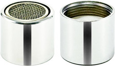 Rompigetto M18, 2 Pezzi Aeratore Rubinetto, Filtro Rubinetto Ottone Cromato 18 M