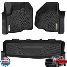 YITAMOTOR Floor Mats Compatible with 2012-2016 Ford F250/F350/F45