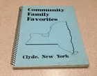 VTG AMISH COMMUNITY FAMILY FAVORITES HICKORY GROVE SCHOOL CLYDE NY OLD COOKBOOK