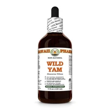 Wild Yam (Dioscorea Villosa) Glycerite, Dried Tuber Liquid Extract
