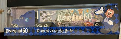 Disneyland 60th Diamond Celebration Die Cast Hauler Truck NEW SEALED
