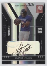 2004 Donruss Elite Turn of the Century Auto /125 Quincy Wilson #180 Auto 10zo