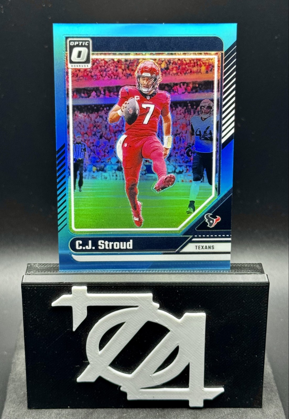 2024 Panini Donruss Optic - C.J. Stroud #76 Aqua Prizm /299