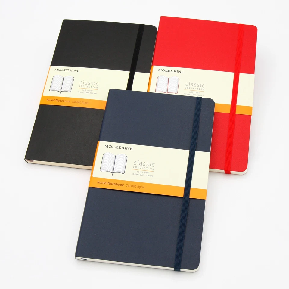 Personalised Moleskine Classic Notebook - Softcover, A5 | Custom Printed Notepad - Image 2 of 4
