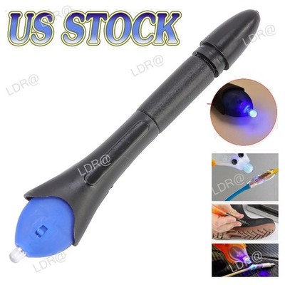 Fix UV Light Repair Tool Quick 5 Second Glue Refill Liquid Plastic Welding