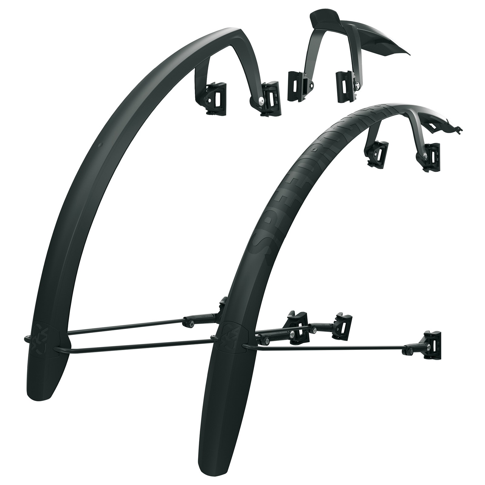 SKS Speedrocker Fender Set for Gravel - Cyclocross Bikes, 700c, Dual-Height