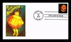 US COVER HALLOWEEN JACK O LANTERNS FIRST DAY ISSUE PANDA CACHET