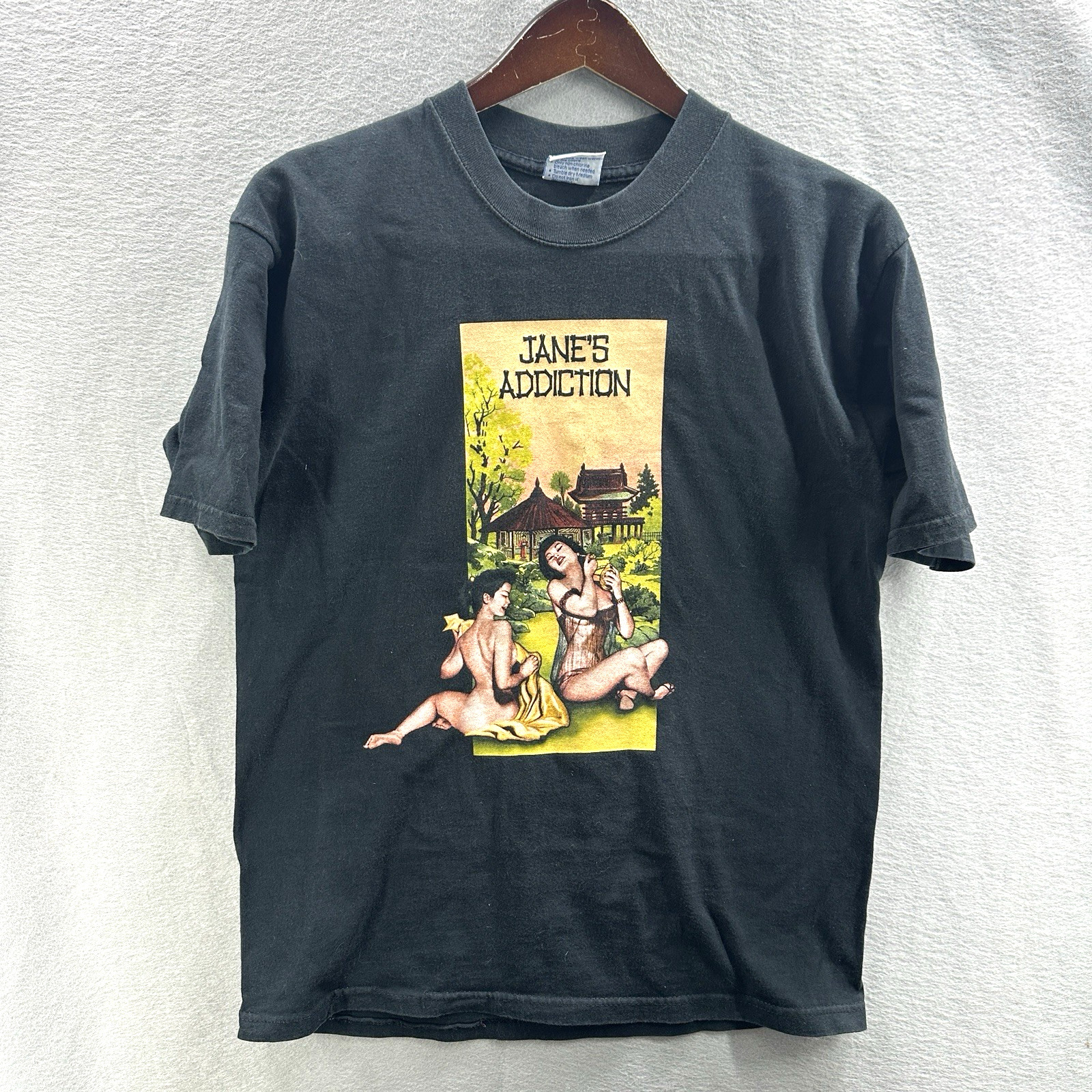 Vintage Janes Addiction Jubilee Tour T Shirt Medium All Sport Tag 2001 Y2k Retro