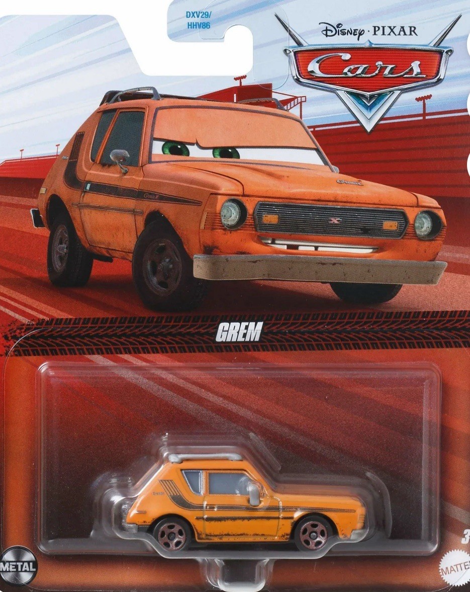Disney Pixar Cars 2 GREM Lemon Die-Cast Metal Mattel | eBay