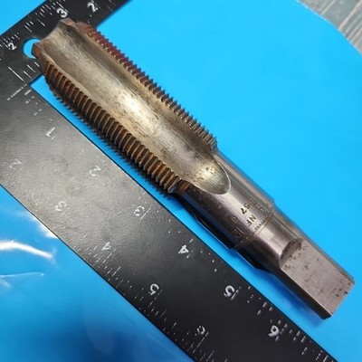 Bottom Tap Cutting Tools End Mill 6-Flute  1-3/8''  NF 12 HS7 G
