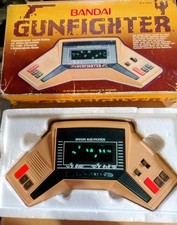 Bandai "Gun Fighter" Tabletop mega rar Ovp No Nintendo Game Watch