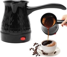 Kaffeekocher Edelstahl 500ml Elektrisch Leicht Tragbar Camping Reise Kaffee